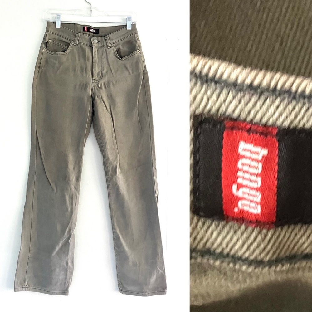 Vintage 90’s Bongo steel brown boot cut denim jeans pants